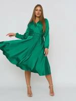 Платье BrandStoff, размер 50, зеленый