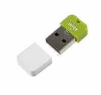 Флешка Mirex ARTON GREEN, 32 Гб, USB2.0, чт до 25 Мб/с, зап до 15 Мб/с, белая-зеленая