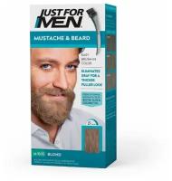 Just for men - краска для бороды Blond m10/15 в комплекте с кисточкой