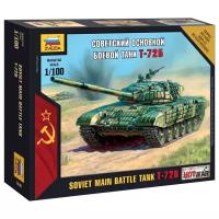 Сборная модель ZVEZDA Советский основной боевой танк Т-72Б (7400) 1:100