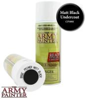 Акриловая краска-спрей для моделей Army Painter - Matt Black Undercoat