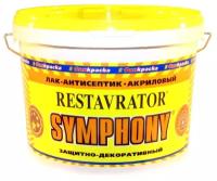 Лак Финкраска Symphony Restavrator глянцевый бесцвeтный 2.7 л