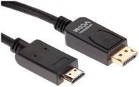 Кабель DisplayPort (M) - HDMI (M), 1.8м, VCOM (CG609-1.8M)