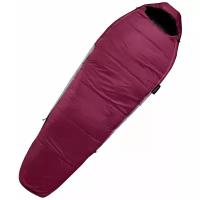 Спальный мешок TREK 500, размер: XL, цвет: Темный Шоколадный Трюфель/Серый Графит FORCLAZ Х Decathlon