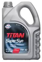 Синтетическое моторное масло FUCHS Titan SuperSyn 5W-40, 4 л