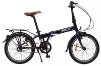 Складной велосипед WELS Folio 20-3 Shimano Nexus (20", 3 ск, фиолетовый, 2021-2022)