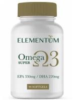 Elementum Omega 3 (Омега 3) EPA/DHA 330/220 90 капсул