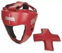 Шлем боксерский CLINCH OLIMP DUAL M красный