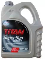 Синтетическое моторное масло FUCHS Titan SuperSyn Longlife 5W-40, 4 л