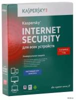 Программное обеспечение Kaspersky Internet Security Multi-Device Russian Edition 5-Device 1year Base