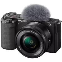 Фотоаппарат Sony ZV-E10 Kit E PZ 16-50mm F3.5-5.6 OSS, черный