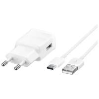 Сетевое зарядное устройство c кабелем USB Type- C