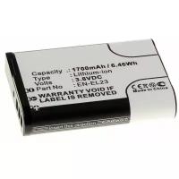 Аккумулятор iBatt iB-U1-F432 1700mAh для Nikon Coolpix P900, Coolpix P600, Coolpix P610, Coolpix S810c