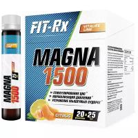 Магний + витамин В6 FIT-RX "Magna 1500", цитрус, 20 х 25 мл