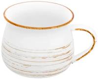Кружка / чашка / для чая, кофе 250 мл 11,5х9х7 см Elan Gallery Кантри, натуральная