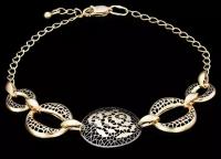 PLATINA jewelry Золотой браслет с лазерной гравировкой 05-0539-00-000-1130-48