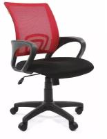Кресло офисное Chairman 696 красный, CMet 7021445