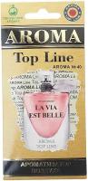 TOP LINE №40 LA VIE EST BELLE Ароматизатор подвесной пластина (№40 La Vie Est Belle Lancome) TOP LINE