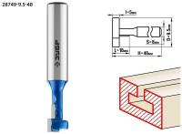 Фреза пазовая Т-образная ЗУБР №1 9,5x10 мм