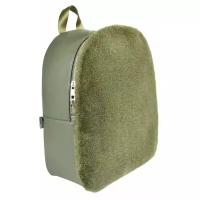 Рюкзак, зеленый, 35x26x12 см