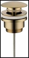 Донный клапан Grocenberg GB106MG матовое золото