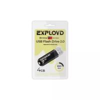 Флешка USB 2.0 Exployd 4 ГБ 650 ( EX-4GB-650-Black )