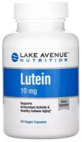 Lake Avenue Nutrition Lutein (Лютеин) 10 мг 60 капсул