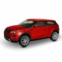 Машинка WELLY LAND ROVER RANGE ROVER EVOQUE Красный / модель машины 1:38 с пружинным механизмом