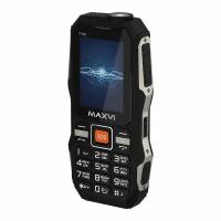 Телефон MAXVI P100, 2 SIM, черный