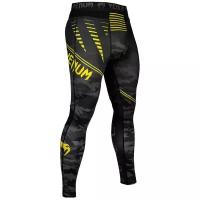 Тайтсы мужские компрессионные VENUM OKINAWA 2.0 SPATS - BLACK/YELLOW