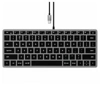 Клавиатура Satechi Slim W1 ST-UCSW1M-RU USB-C Wired Keyboard-RU (Russian) - провод