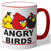 Кружка ANGRY BIRDS с тремя птичками