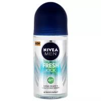 Нивея / Nivea For Men - Дезодорант-антиперспирант шариковый Fresh Kick 50 мл