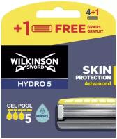 Wilkinson Sword Hydro 5 Skin Protection Advanced / Сменные кассеты для бритв SENSE, 5 шт