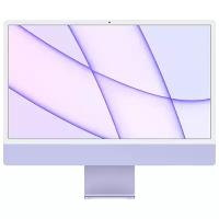 Моноблок Apple iMac 24", 8-core GPU, 2021 г. Z130000BY Apple M1 8-Core CPU 8-Core GPU/16 ГБ/512 ГБ SSD/23.5"/4480x2520/MacOS Purple