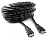 Кабель HDMI Cablexpert, 20м, v2.0, 19M/19M, серия Light, черный, позол. разъемы, экран