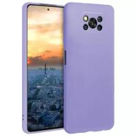 Чехол на поко Х3 / Чехол для Xiaomi POCO X3 / POCO X3 PRO / POCO X3 NFC противоударный матовый (Сяоми поко Х3 / поко ИКС 3 / поко Х3 про), Сиреневый