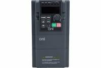 IEK ONI Преобразователь частоты A150 380В 3Ф 1,5кВт 5А встр. торм ONI