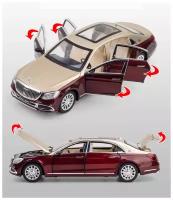 Машинка металлическая 21 см 1:24 Mersedes Benz Maybach S600