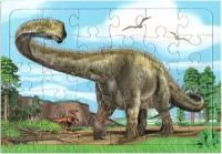 Пазл для малышей Аделаида Динозавр Диплодок 30 элементов