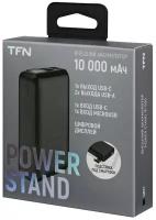 TFN Внешний аккумулятор TFN Power Stand 10, 10000 мАч, USB, Type-C, microUSB, черный