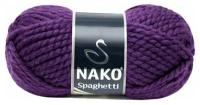 Пряжа NAKO Spaghetti / 11209 фиолетовый