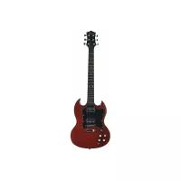 TENSON Nashville SD Set Neck Transparent Red электрогитара