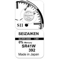 Батарейка Seizaiken 392, LR41, LR736, AG3, SR41W, серия "W" (энергоемкая)