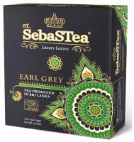 Чай черный SebaSTea Earl Grey в пакетиках, 100 пак