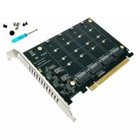 Контроллер Espada PCI-E - 4x M.2 NVMe PCIe4NVME