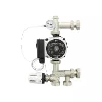 UNI-FITT Смесительная группа UNI-FITT SOLOMIX mini c эксцентриком ВР и насосом GRUNDFOS UPSO 15-55 130