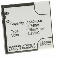 Аккумулятор iBatt iB-U2-M358 1550mAh для Sony Xperia E Dual (C1605), Xperia E (C1505), Xperia Tipo Dual (ST21i2), Xperia SX (SO-05D)