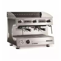 Кофемашина-автомат рожковая профессиональная для дома и кофейни Sanremo CAPRI SED DLX 2, 2 группы, черная
