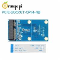 Orange Pi 4 Плата расширения PCIE Socket Специальный интерфейс OPI4 к плате адаптера Mini PCIE